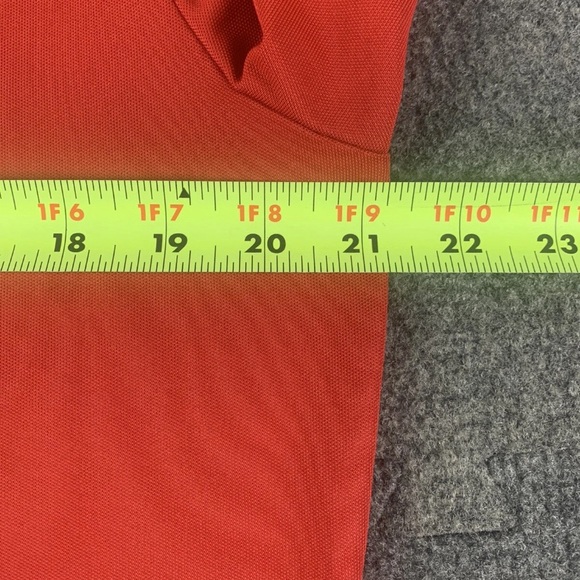 Galvin Green Mens Short Sleeve Golf Polo Shirt Size M Red - Picture 8 of 9